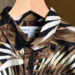 Old Navy Palm Leaves Shirt